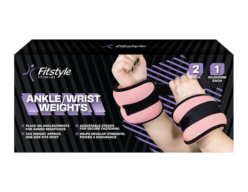 Wholesale Wrist/Ankle Weights 1KG 2pk