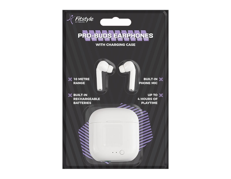 Wholesale Pro Earbuds with charging Case PDQ