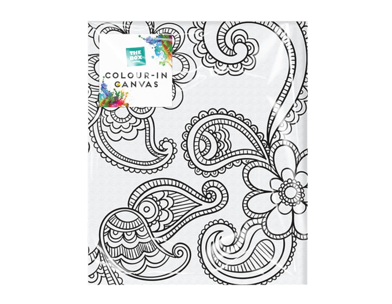 Wholesale Colour-in Canvases