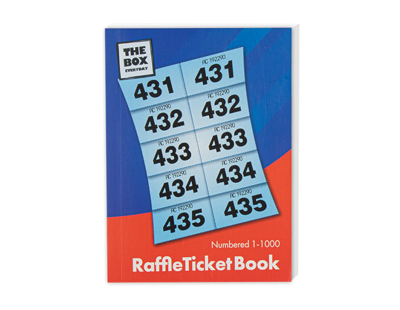 Wholesale Raffle tickets 1-1000 Book