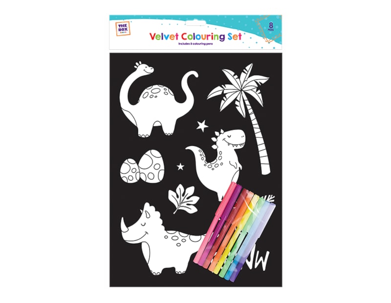 Wholesale velvet art & 8 felt tips