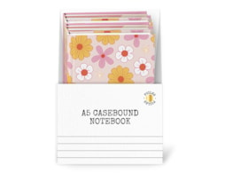 Wholesale A5 Foil Casebound Notebook PDQ