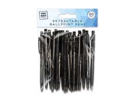 Wholesale Retractable Ballpoint Pens 20pk