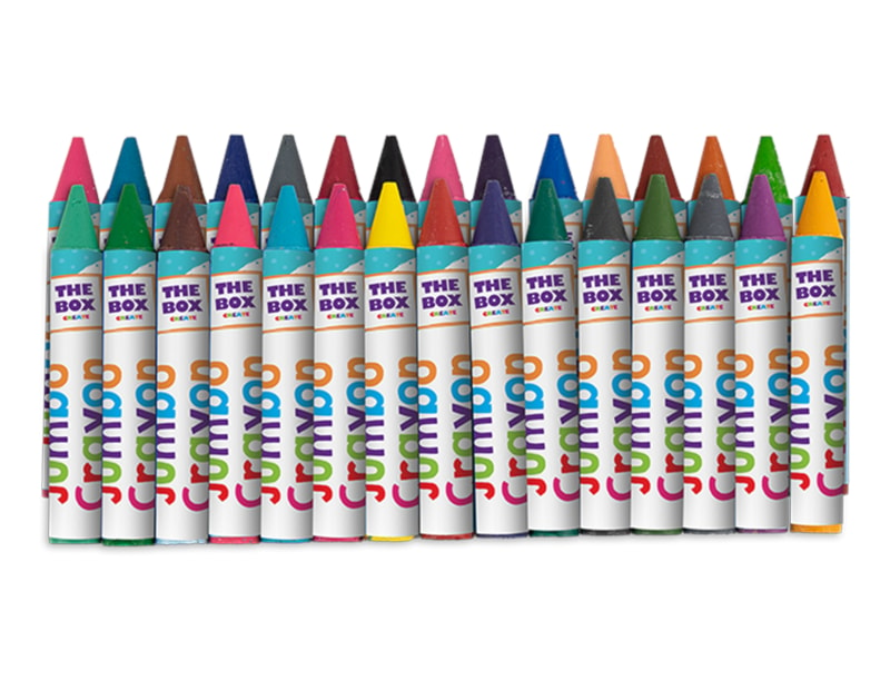 Wholesale Jumbo Crayons 30pk