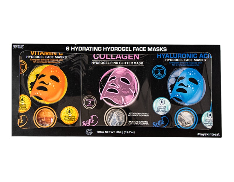 Wholesale hydrogel Mask Set boxed 6 pieces