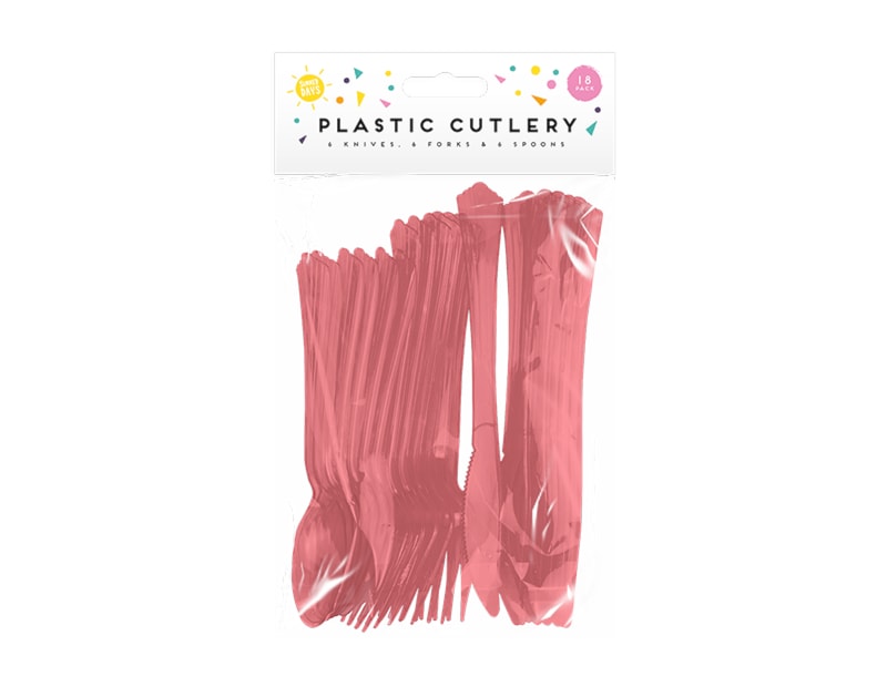 Wholesale Coloured Plastic Cutlery