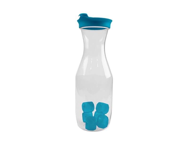 Wholesale 1L  Plastic Carafe with Ice cubes