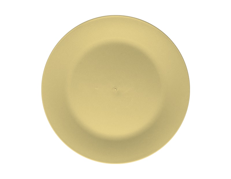 Bright Plastic Dinner Plate Dia 25cm 4pk