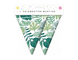 Summer Party Leaf Bunting 15 Flags