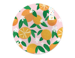 Wholesale Summer Party Fruit Bamboo Printed Dinner Plate