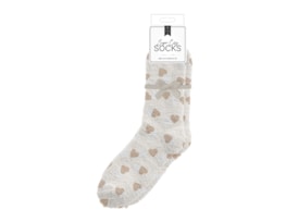 Wholesale Ladies Cozy Printed Socks