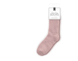 Wholesale Ladies Cozy Plain Socks