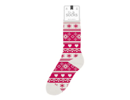 Wholesale Ladies Fairisle thermal socks | Gem imports Ltd.