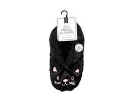 Wholesale Ladies Sherpa Animal Slippers