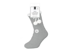 Wholesale Chenille Cable Lounge Socks with Grippers