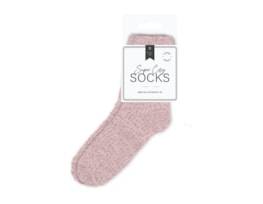 Wholesale Plain Cosy Socks 2pk