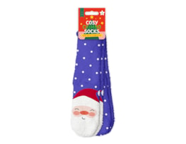 Wholesale Cosy Printed Socks with Grippers