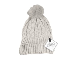 Wholesale Cable Knit Hat with Pom Pom