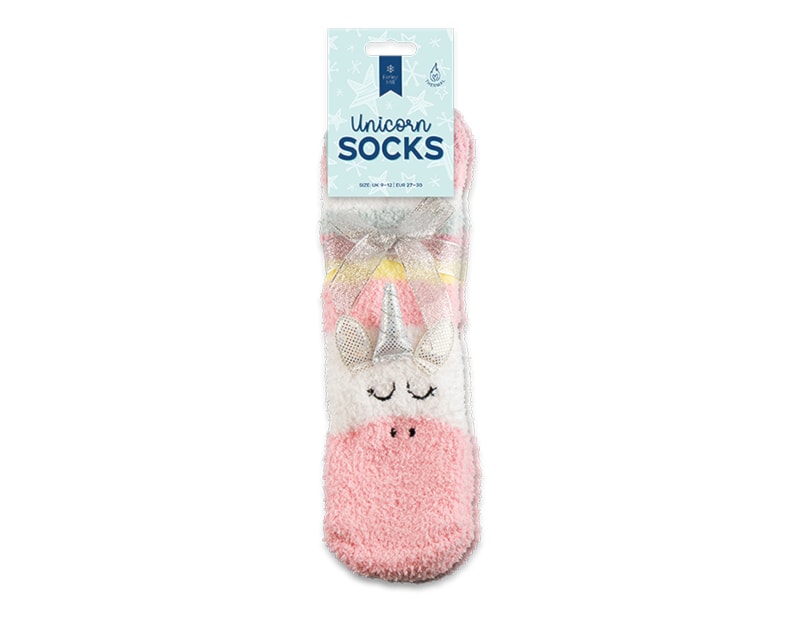 Wholesale Unicorn 3D Cosy Socks