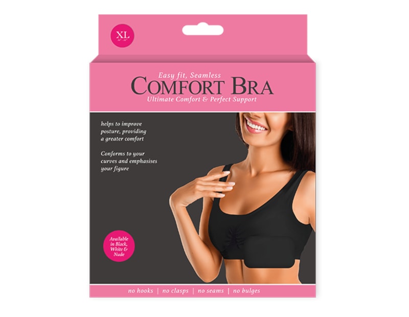 Wholesale Comfort Bra Black