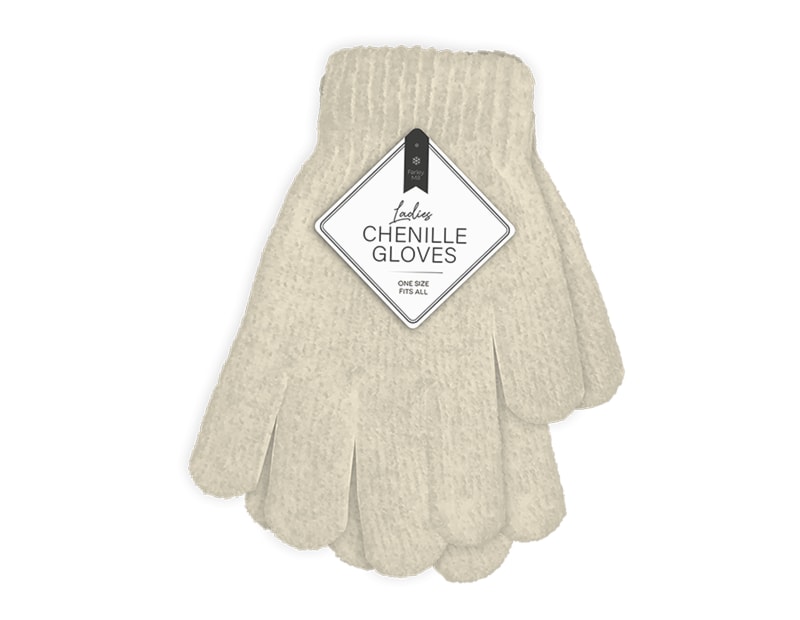 Wholesale Ladies Chenille Gloves