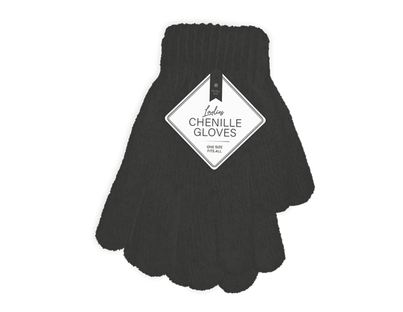 Wholesale Ladies Chenille Gloves