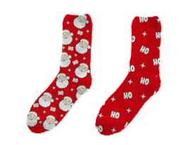 Wholesale Mens Novelty Christmas Cosy Socks 2pk