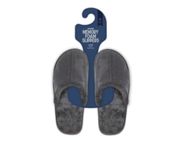 Wholesale Men's Suede Memory Foam Slippers