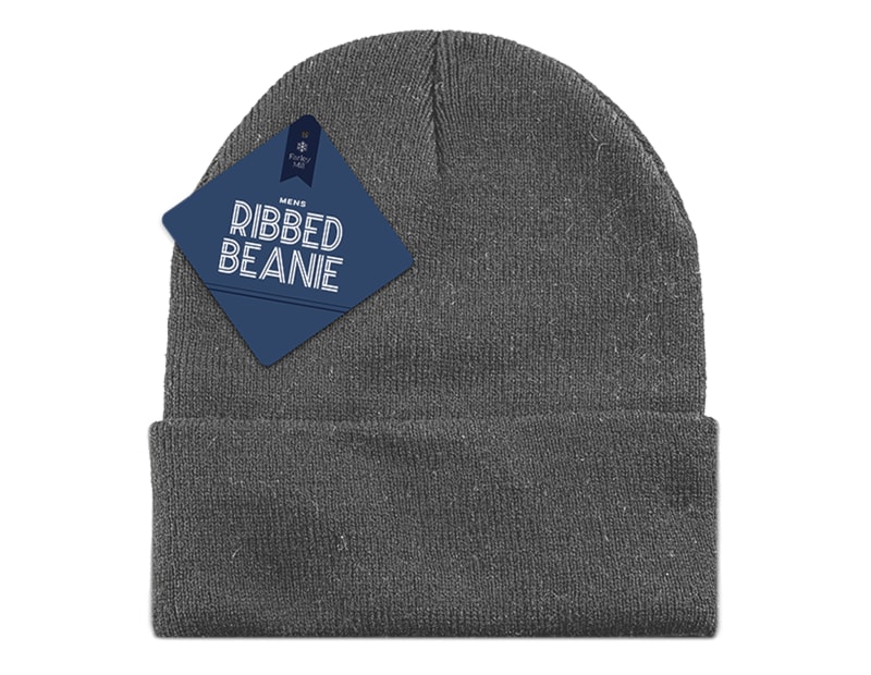 Wholesale Men's Ribbed Beanie