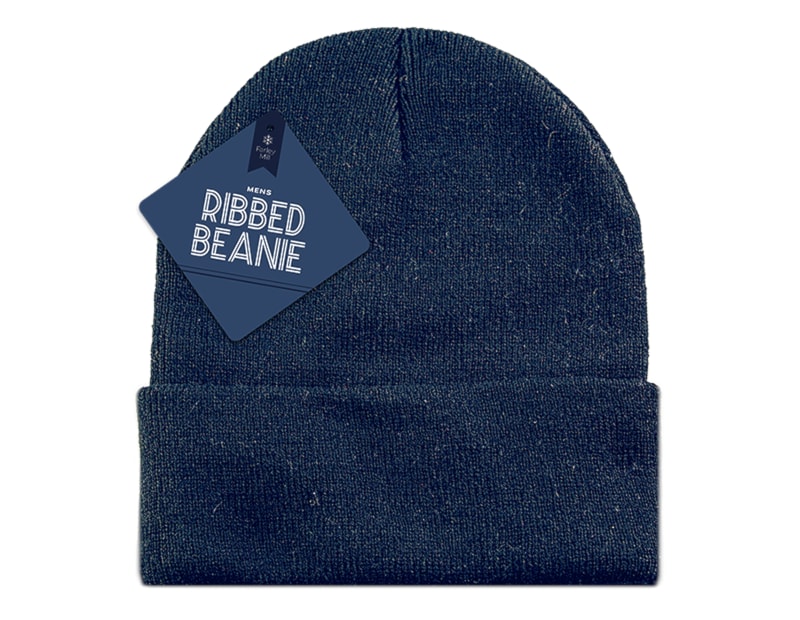 Wholesale Men's Ribbed Beanie