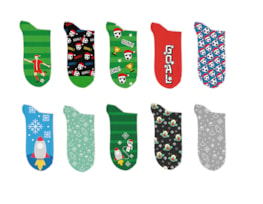 Wholesale Boys Printed Novelty Lurex Socks 5pk