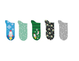 Wholesale Boys Printed Novelty Lurex Socks 5pk