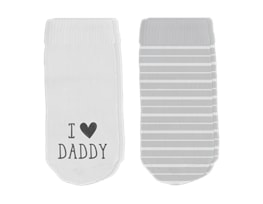 Wholesale Baby Printed Socks 2pk