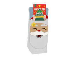 Wholesale Festive 3D Character Men's Socks