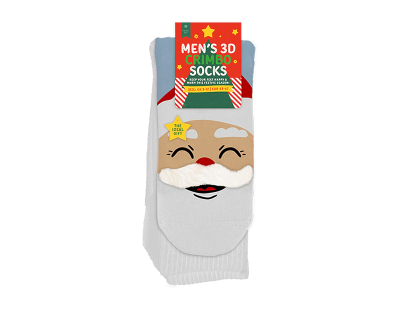 Wholesale Festive 3D Character Men's Socks