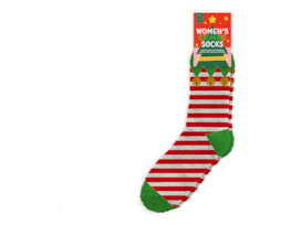 Wholesale Ladies Cosy Christmas Socks