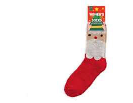 Wholesale Ladies Cosy Christmas Socks