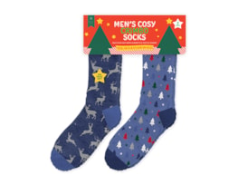 Whoelsale Festive Mens Socks 2 Pairs