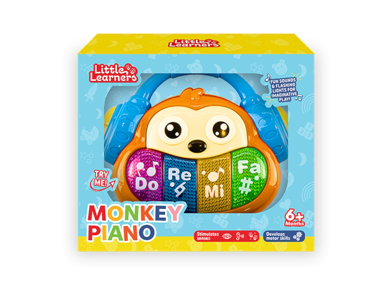 Wholesale Little Learners Musical Monkey Piano