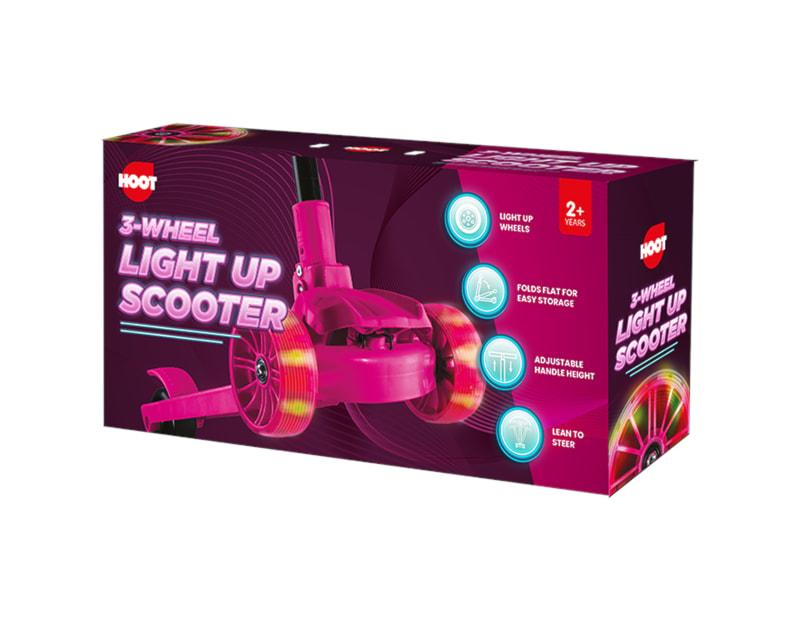 Wholesale Light Up Scooter 3 Wheels