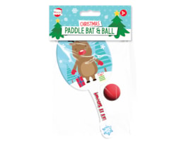 Wholesale Christmas Paddle Bat & Ball