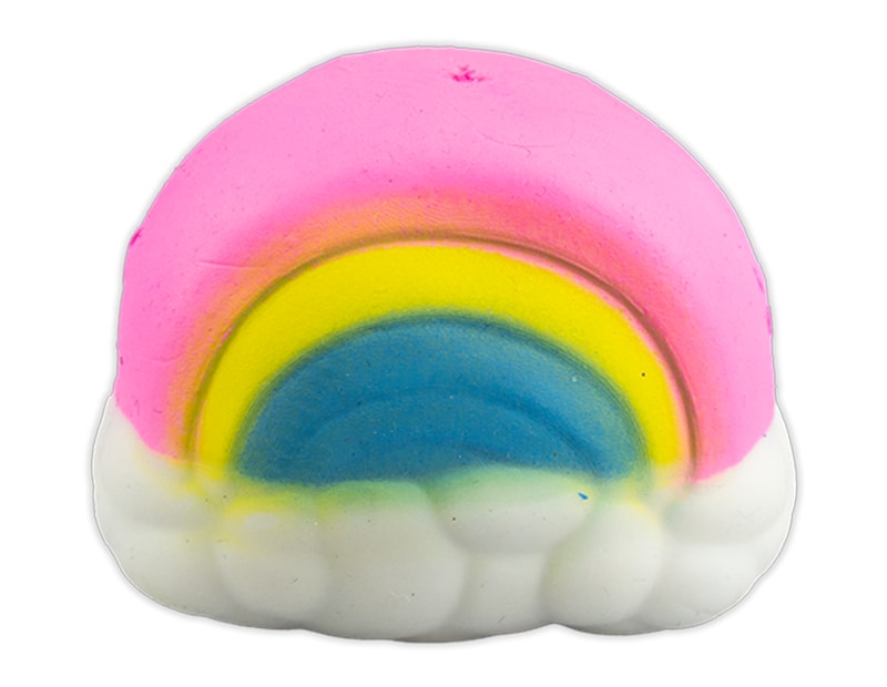 Wholesale Squishy rainbow cloud with unicorn PDQ