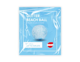 Wholesale Inflatable Glitter Beach Ball 16"