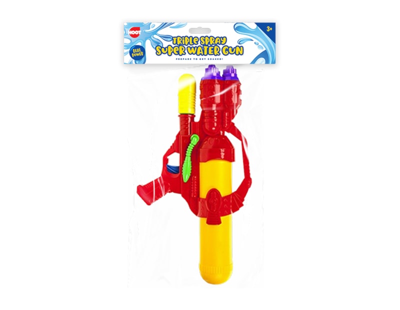 Wholesale Super Pump Triple Spray Water Gun