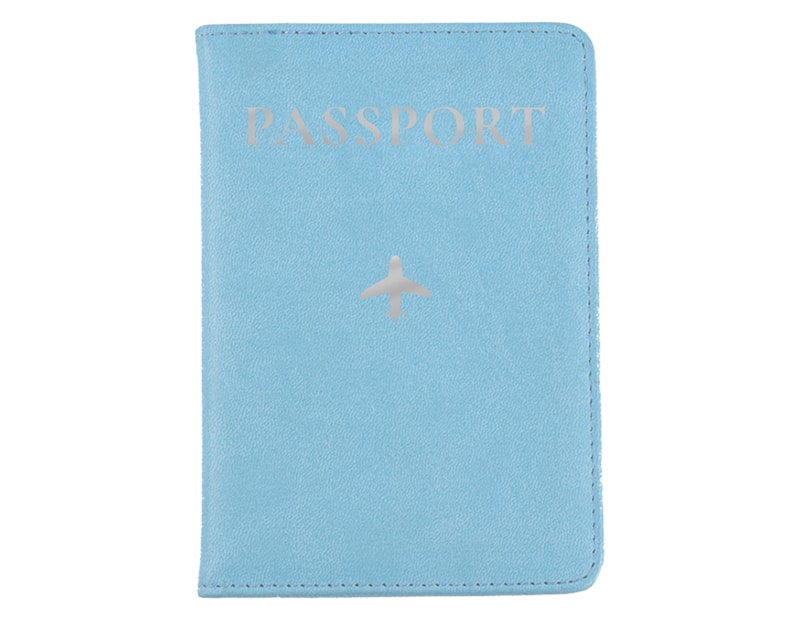 Wholesale Foil PU Leather Passport Cover PDQ