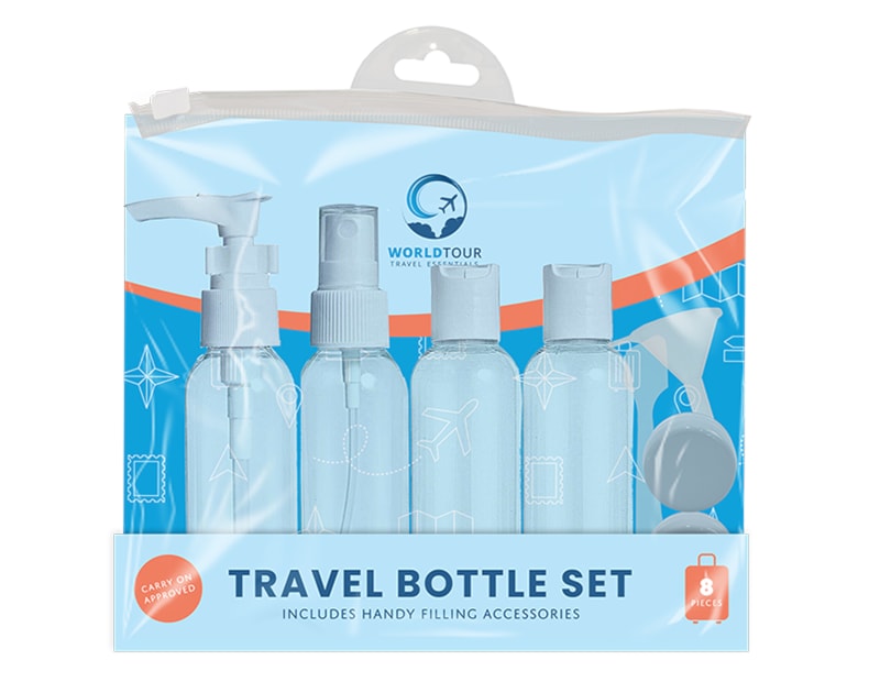 Wholesale Travel Bottle Set 8pc