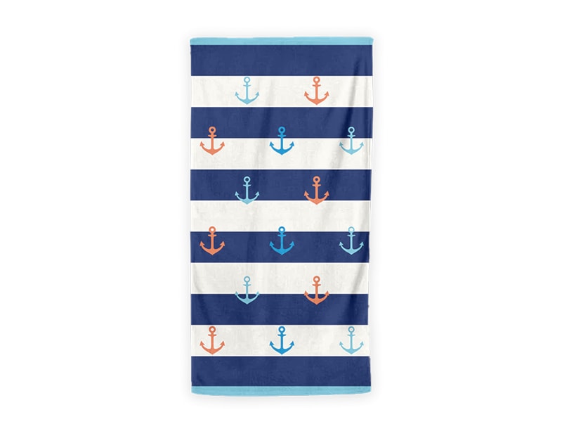 Wholesale Slogan 100% Cotton Beach Towel