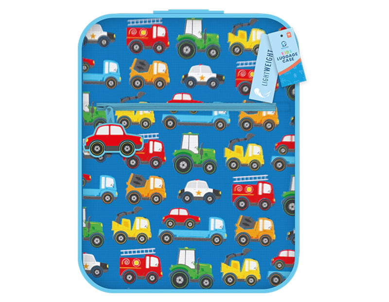 Wholesale Boys Patterned 16" Travel Luggage Case