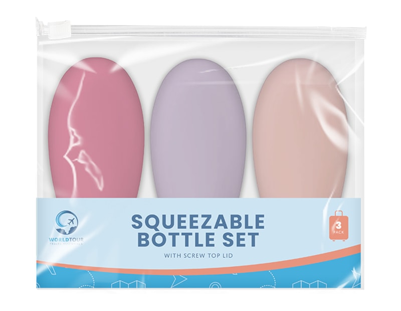 Wholesale Squeezable Bottle Set