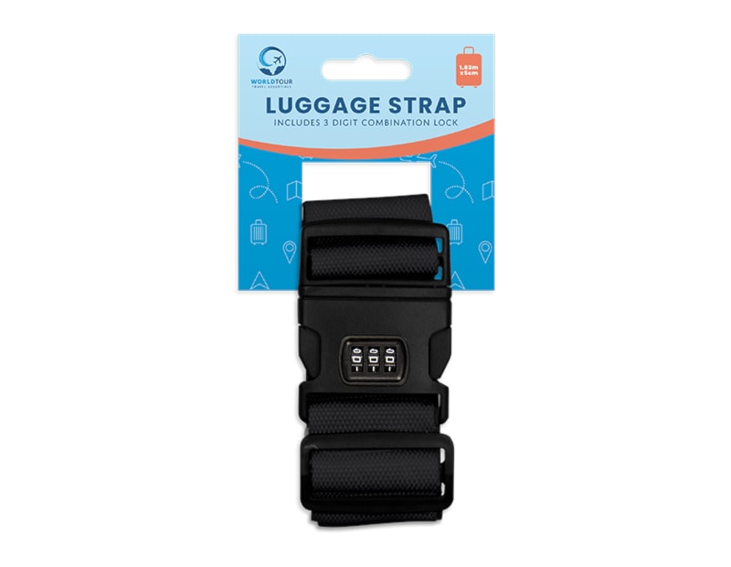 Wholesale Tri Combo Luggage Strap 1.8m